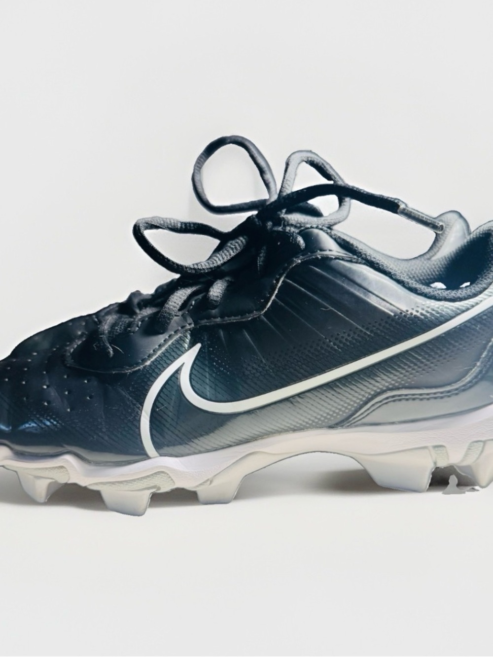 Nike Alpha Huarache 4 Keystone Youth Baseball Cleats Black DJ6525-002 Size 5.5Y